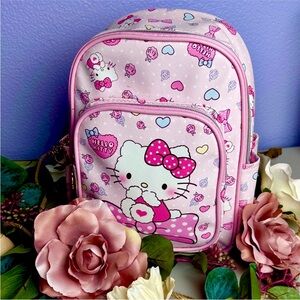 Hello Kitty Pink Floral Kids Bag